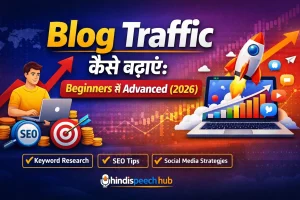 Blog Traffic kaise badhaye:– Beginners Advanced (2026)